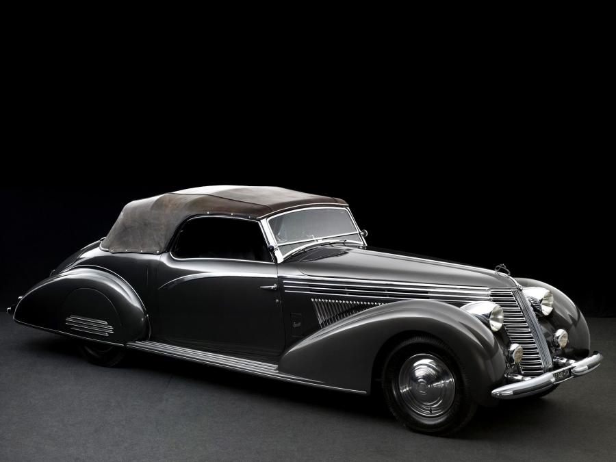  Lancia Astura 4A Serie Cabriolet by Boneschi 1938 года  (фото 1 из 6)